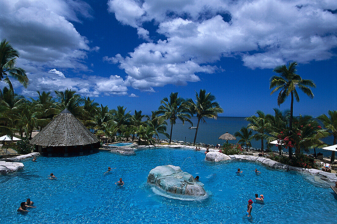 Swimming Pool, Sonaisali Island Resort near Nadi Viti Levu, Fiji