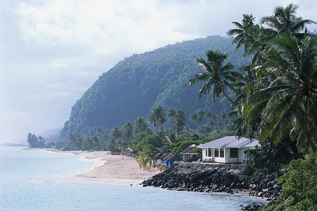Coastline near Saleapaga, Upolu Samoa