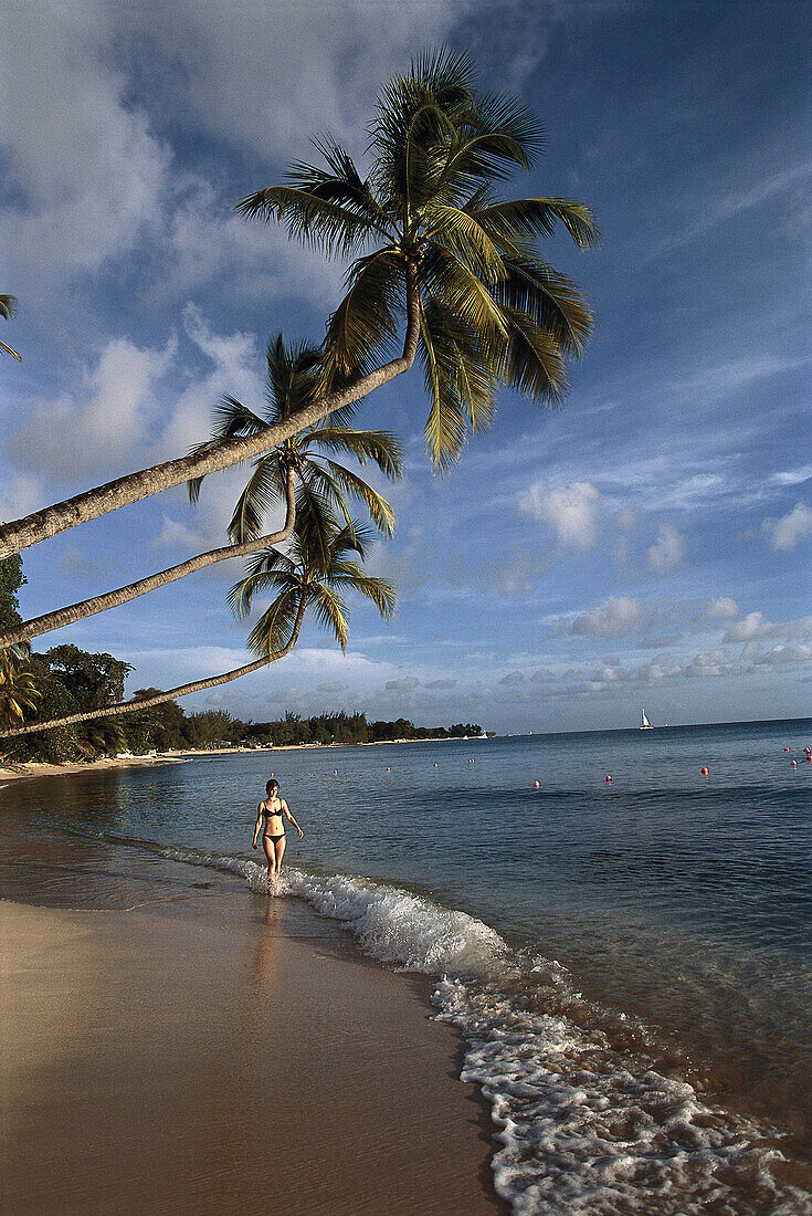 Girl at Turtle Beach, Near Mullins Bay, St. Peter Barbados