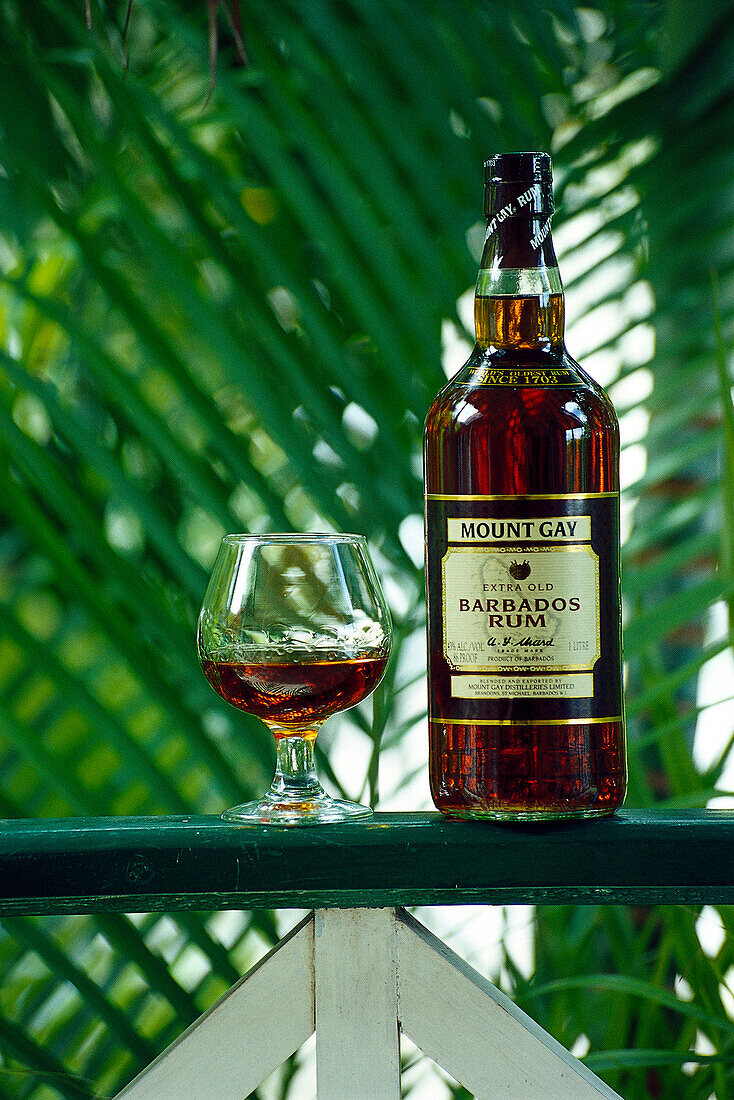 Extra old Barbados Rum, Mount Gay Rum, Fishing Harbour, Bridgetown, St. Michael, Barbados, Caribbean