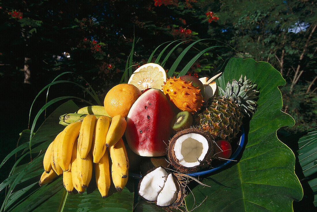 Tropical Fruits, The Restaurant at Sandy Lane Sandy Lane, St. James, Barbados