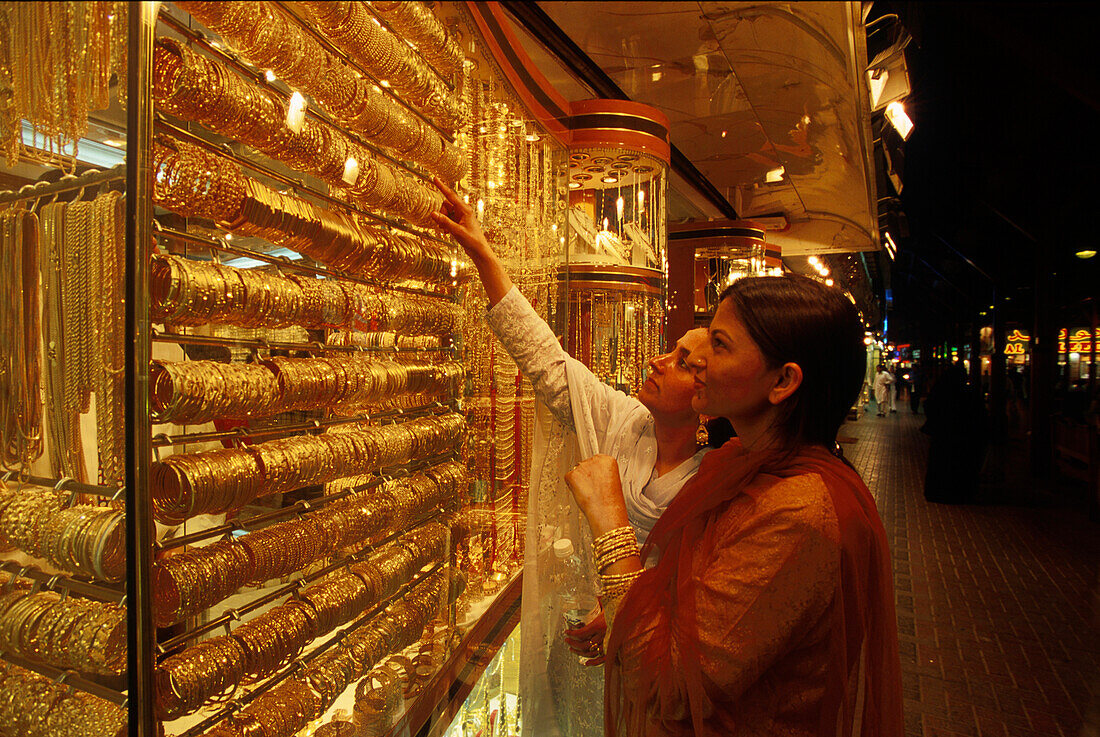Gold Schmuck, Dubai Vereinigte Arabische Emirate