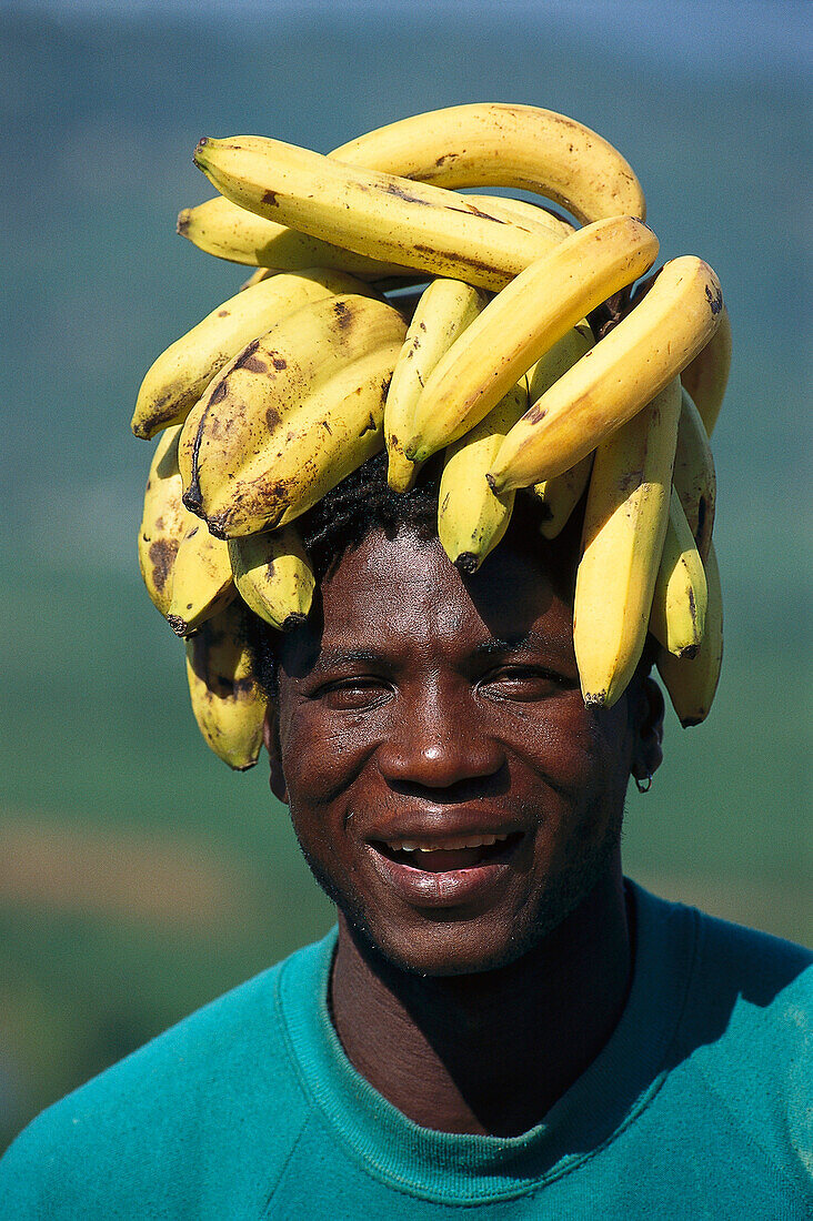 Harry-the-Banana-Man, Roseau Valley St. Lucia