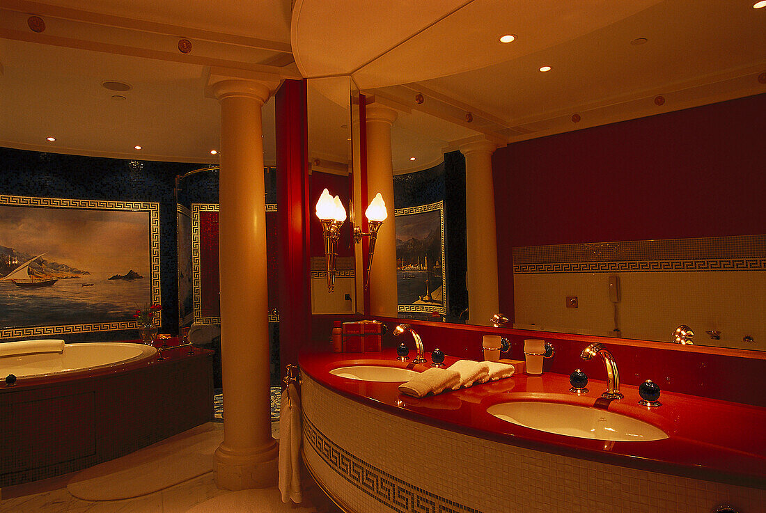 Bathroom, Suite, Burj Al Arab Hotel, Dubai United Arab Emirates