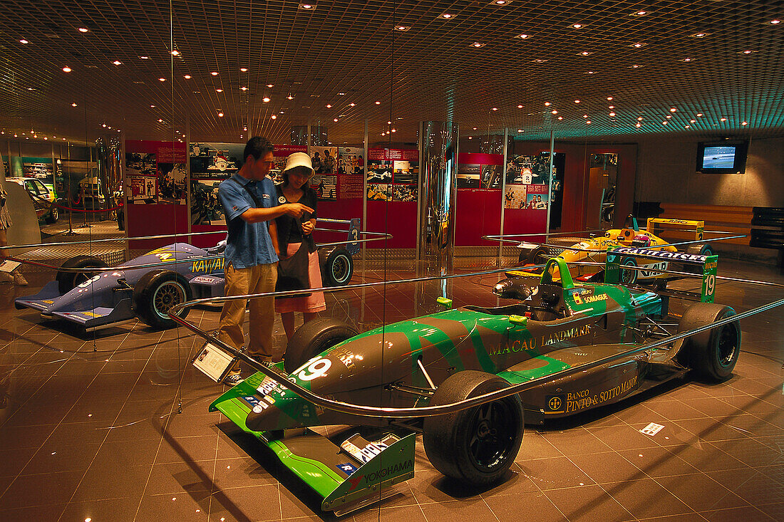 Formula 3 Race Cars, Grand Prix Museum Macao, China
