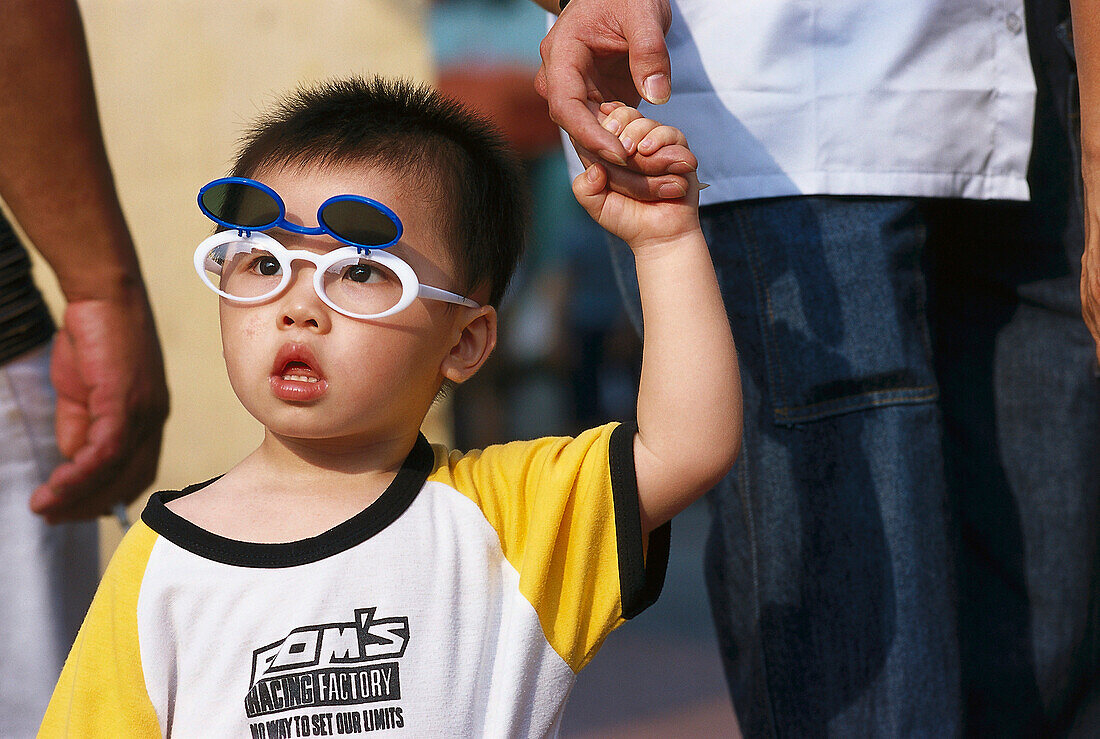 Boy with cool glasses, Taipa Island Macao, China