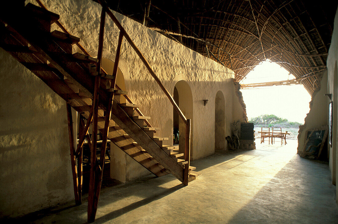 Öko Architektur, Naturreservat, Chumbe Island, Sansibar, Tansania