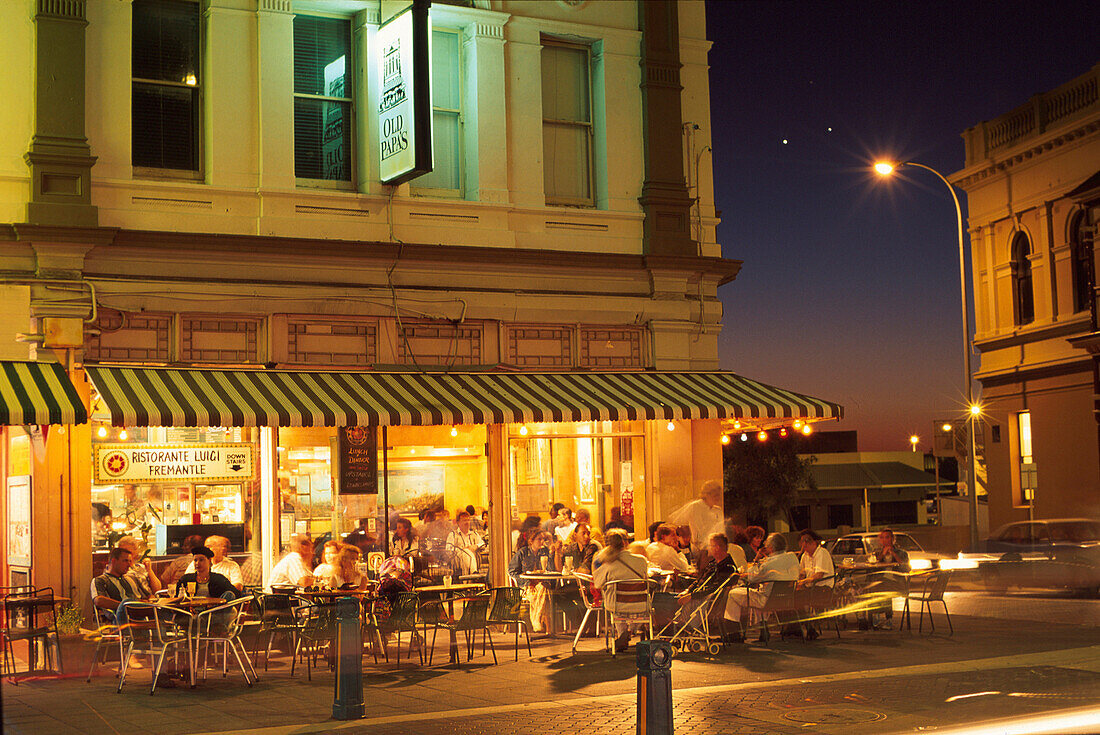 Straßencafè, South Terrace, Fermentie Australien