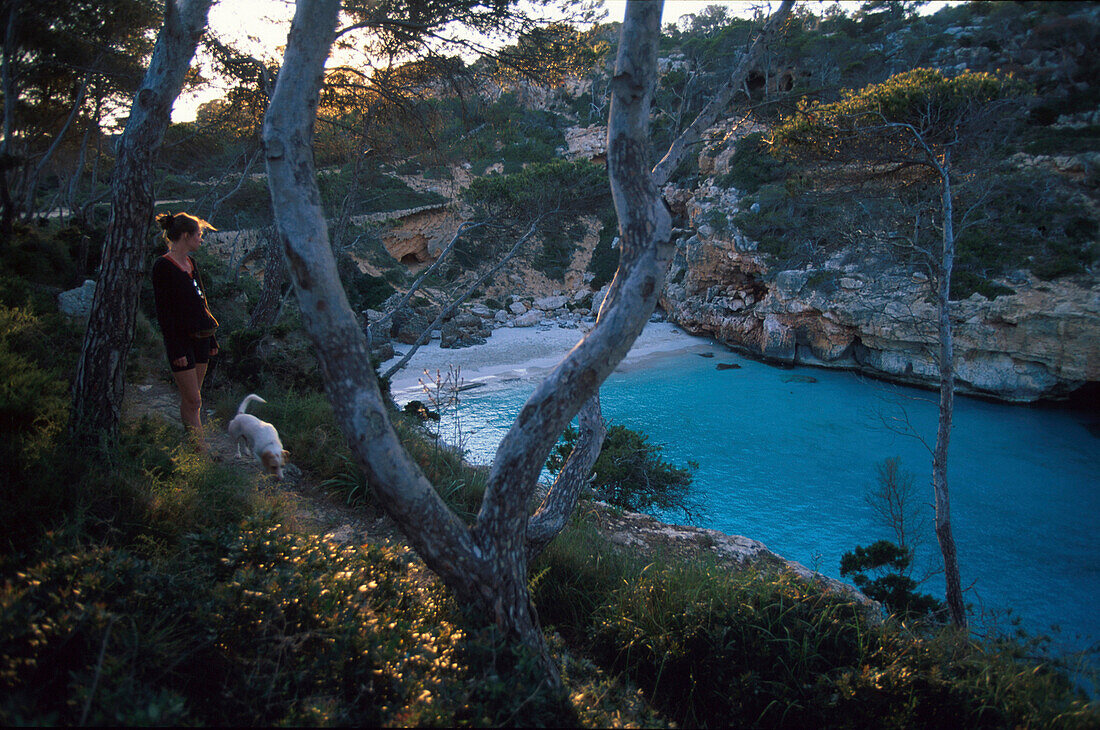 Cala S'Amonia, Ostkueste, Mallorca, Balearen Spanien