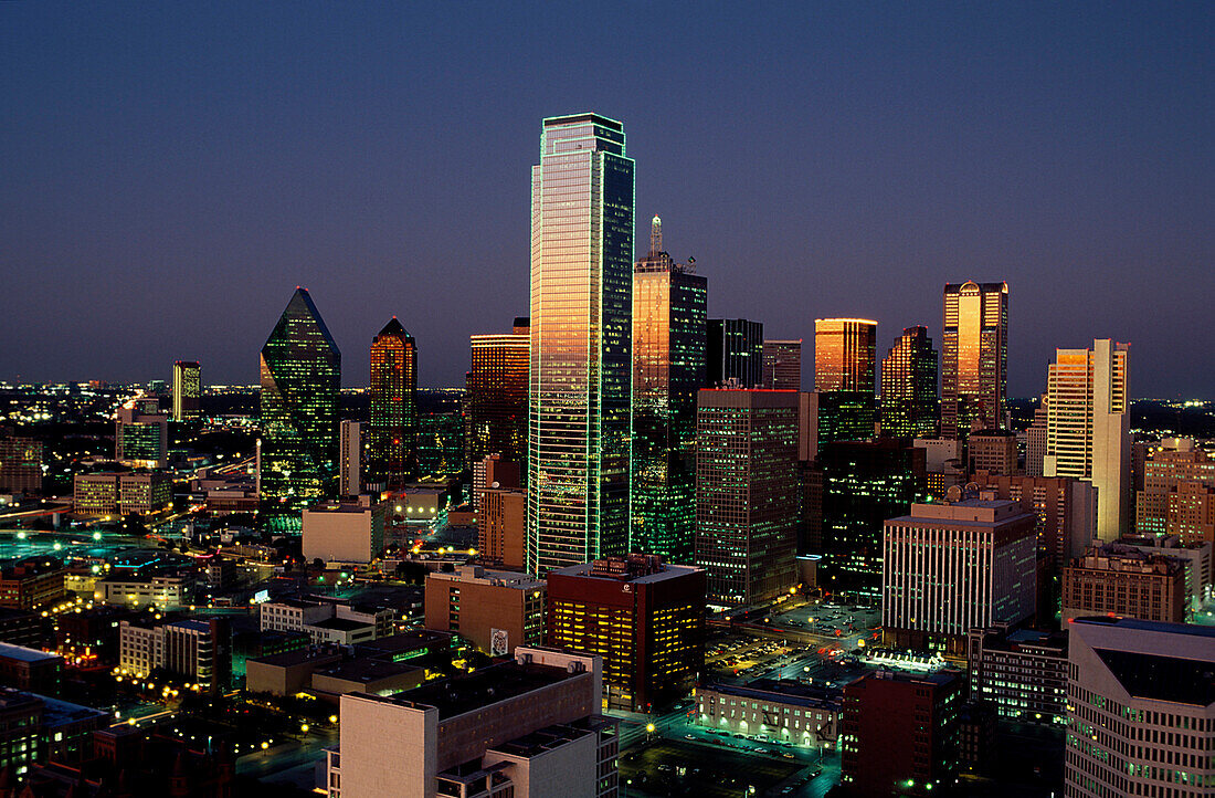 Skyline, Dallas, Texas USA