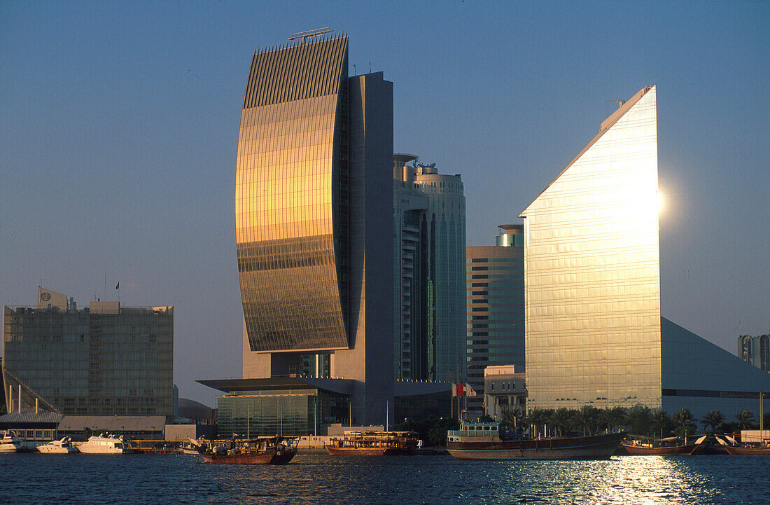 Sheraton Hotel, Nationalbank, am Dubai Creek, Dubai Vereinigte Arabische Emirate