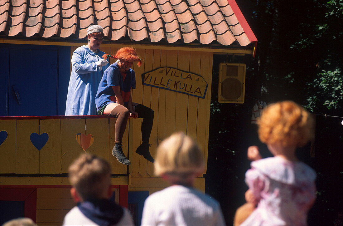 Freizeitpark Astrid Lindgrens Wärld, Schauplatz Pippi Langstrumpf Vimmerby, Smaland, Schweden