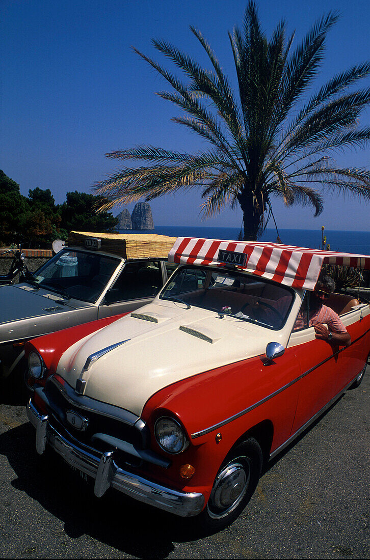 Luigi Vanacore, Taxifahrer, Marina Piccola, Capri Kampanien, Italien