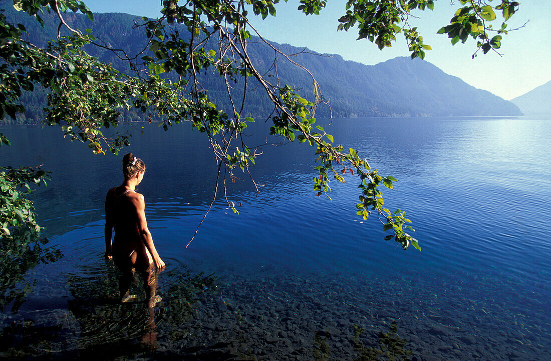 Lake Crescent, Olympic Nat. Park, Olympic Peninsula Washington, USA