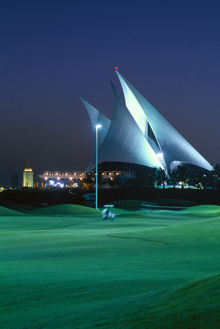 Clubhouse of Dubai Creek Golf and Yacht Club, Golf course, Dubai, United Arab Emirates, UAE