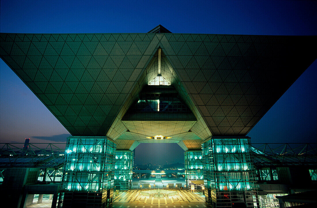 Tokyo Big Sight, International Exhibition, Center, Teleport Town, Tokyo Bay kuenstliche Insel, , Tokyo, Japan