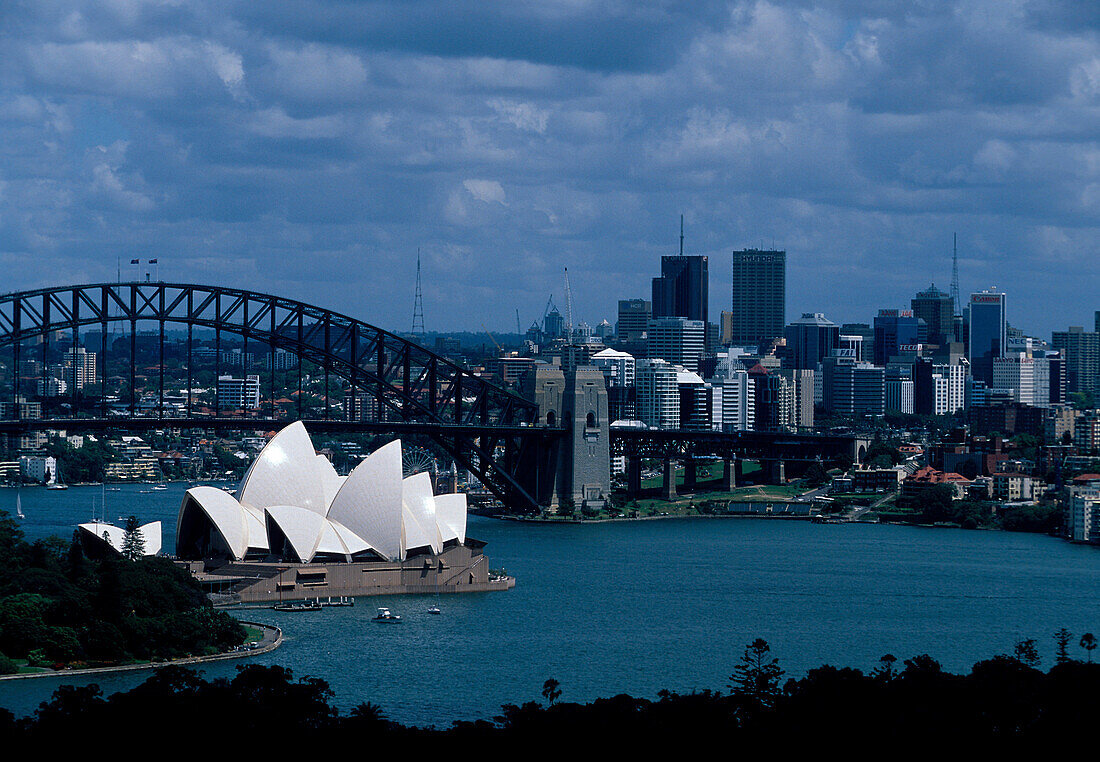 Oper, Harbour Bridge, Sydney, New South Wales Australien
