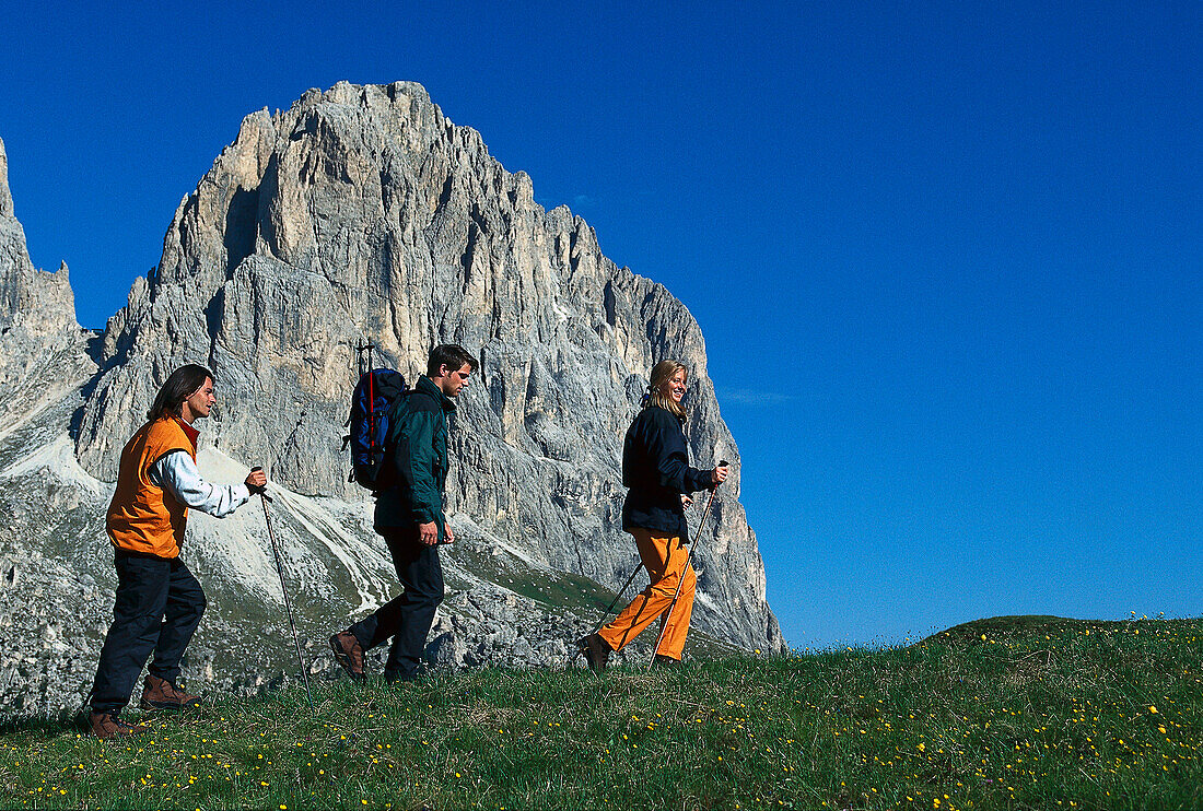 Wandern, Dolomiten, Italien