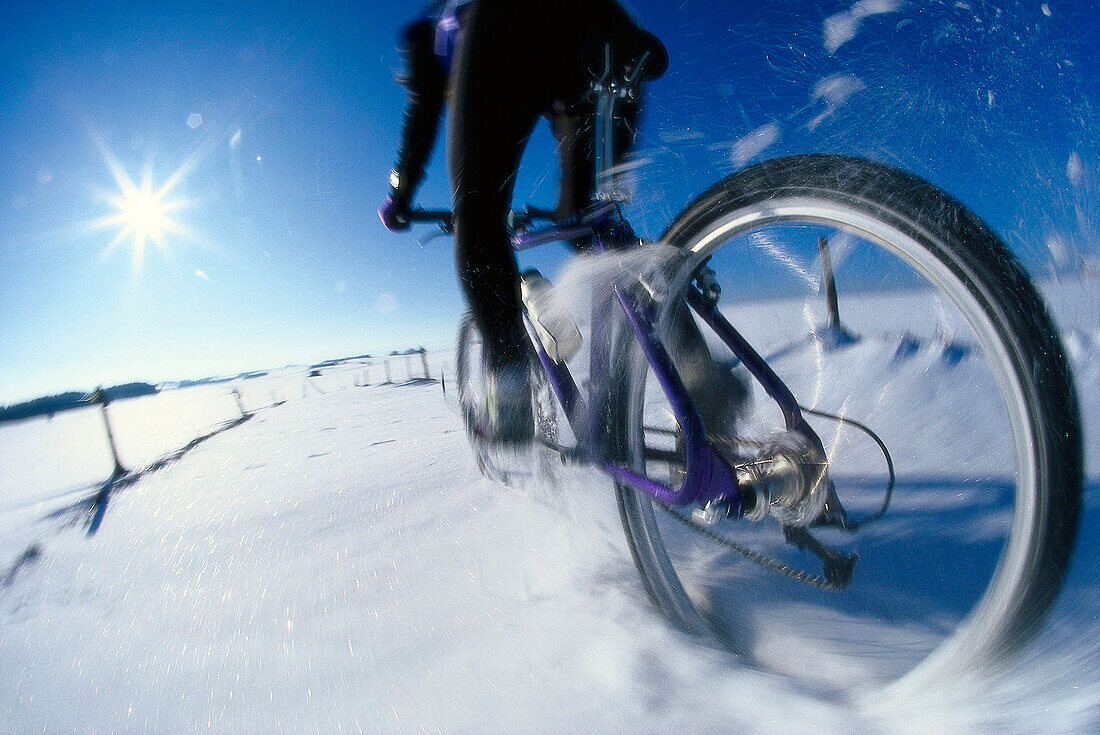 Mountainbike, Winter