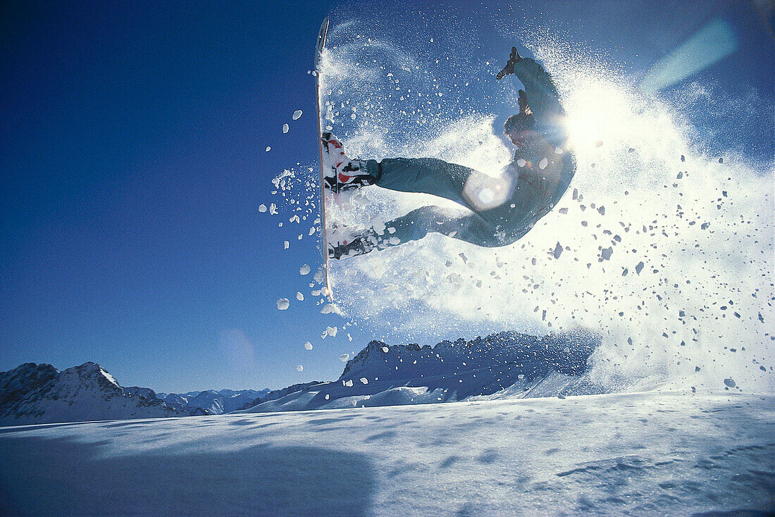 Snowboard, Sprung