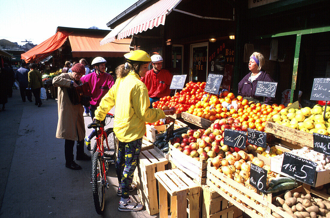 Mountain-Bike, City-Biking, Markt, Wien Oesterreich fr