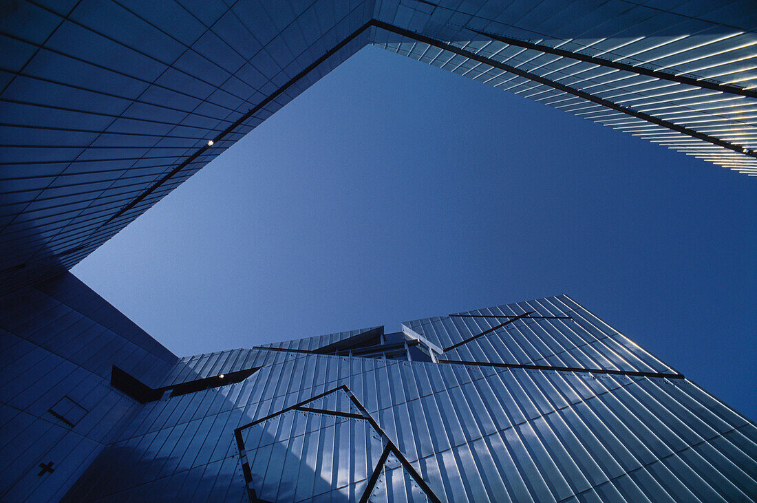 Jewish museum by architect Daniel Libeskind, Berlin, Germany