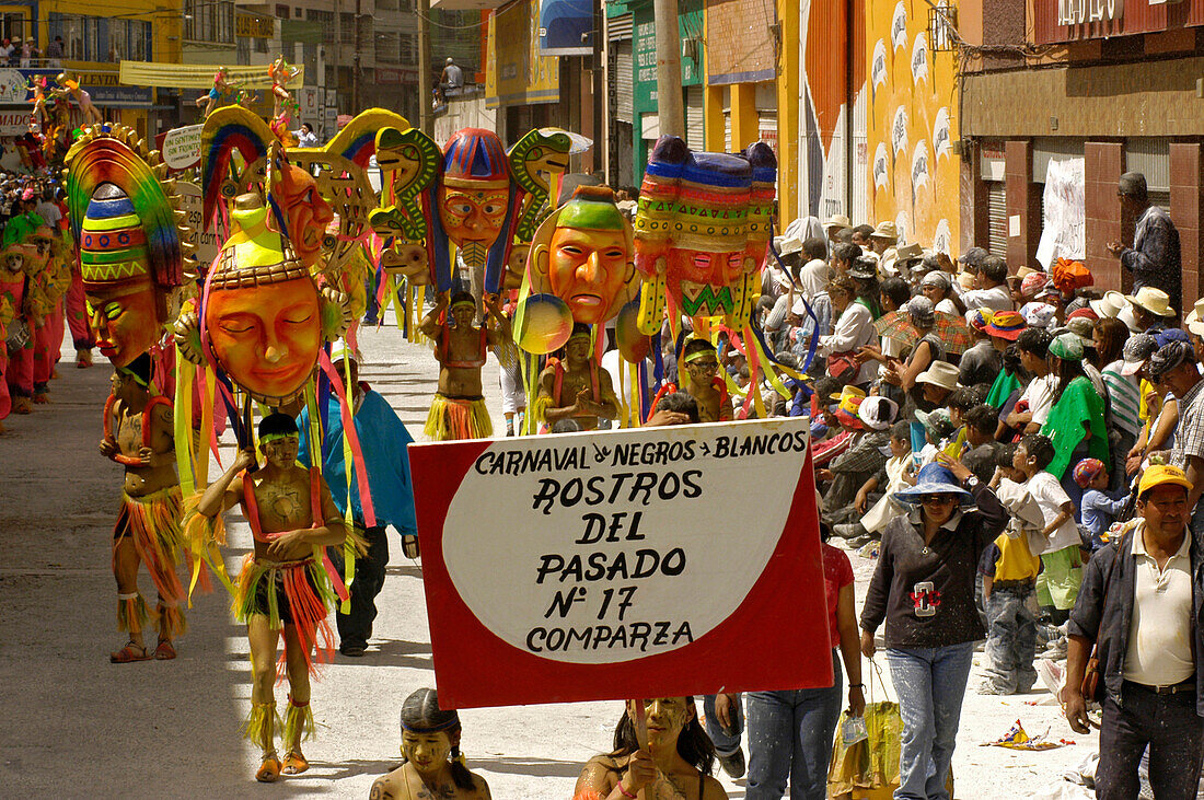 Carnaval de Negros y Blancos, Carnival of Black and White in Pasto, Colombia