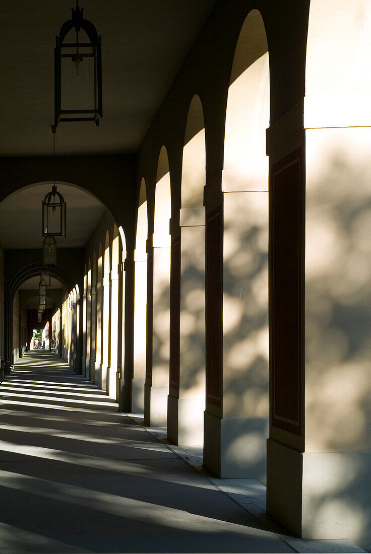 Arcades in the Hofgarten, Munich, Bavaria, Germany