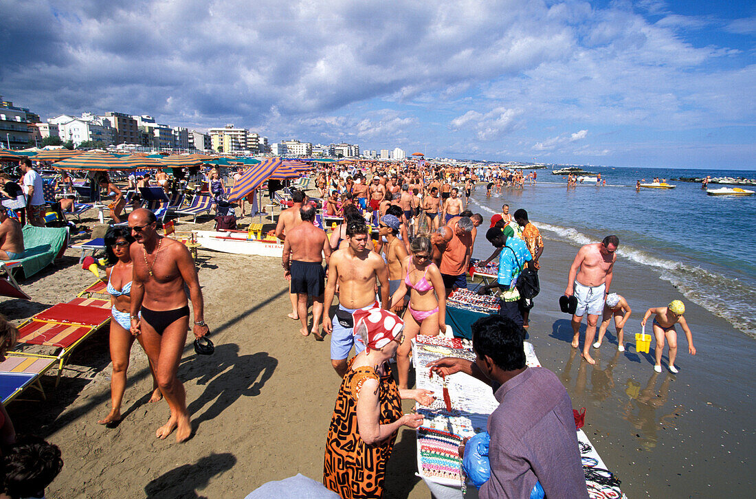 Beach, Cattolica, Adriatic Coast Italy