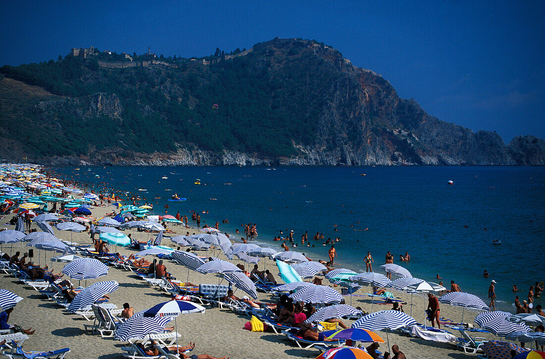 Kleopatra Strand, Alanya, Turkish Riviera, Turkey