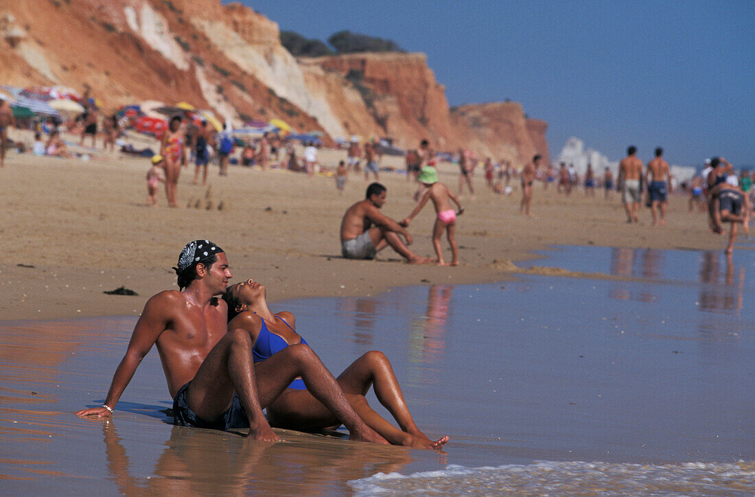 Praia Falesia, near Albufeira Algarve, Portugal