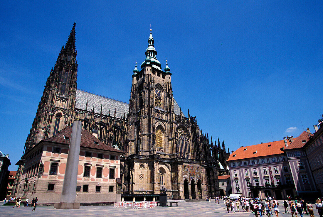 St. Veits Dome, Hradcany, Prague Czechia