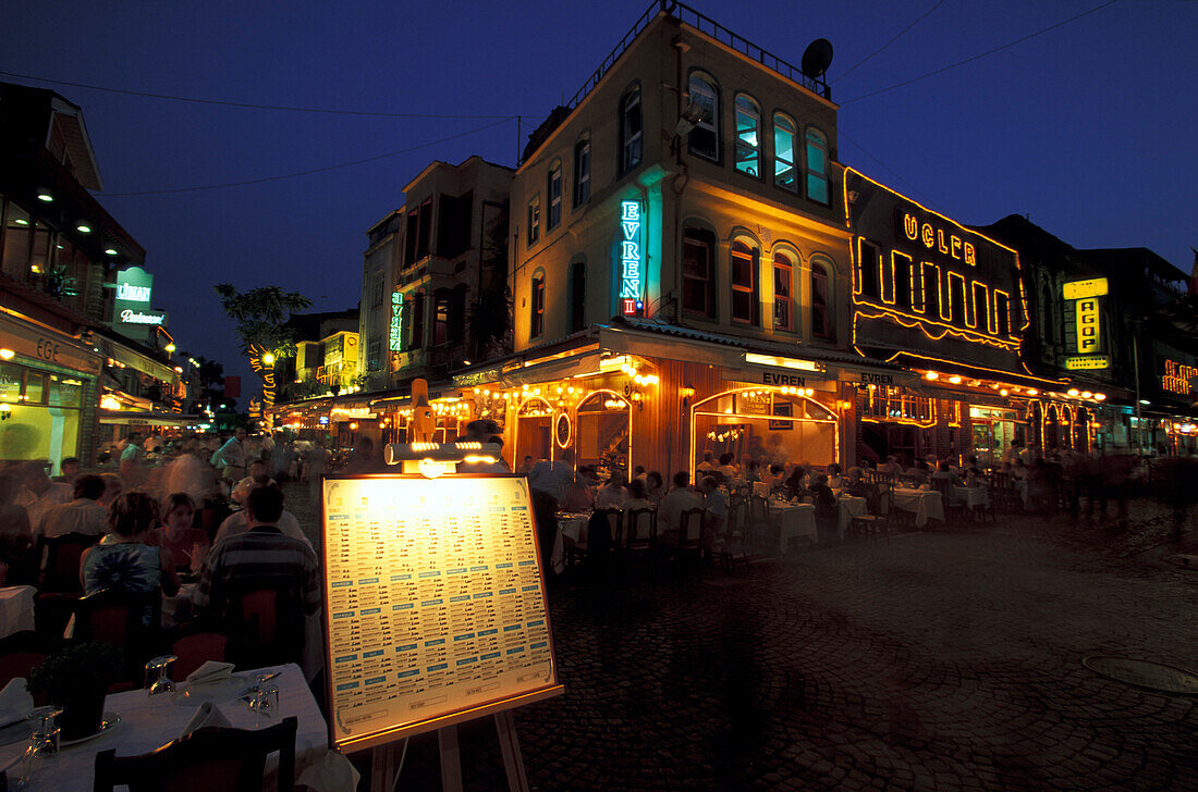 Fish Restaurants, Kumkapi, Istanbul Turkey