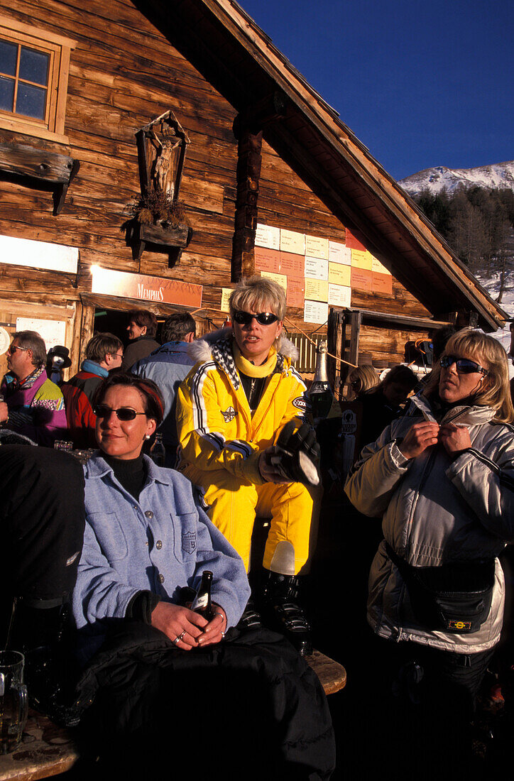 Apres Ski, Ischgl, Tirol Oesterreich