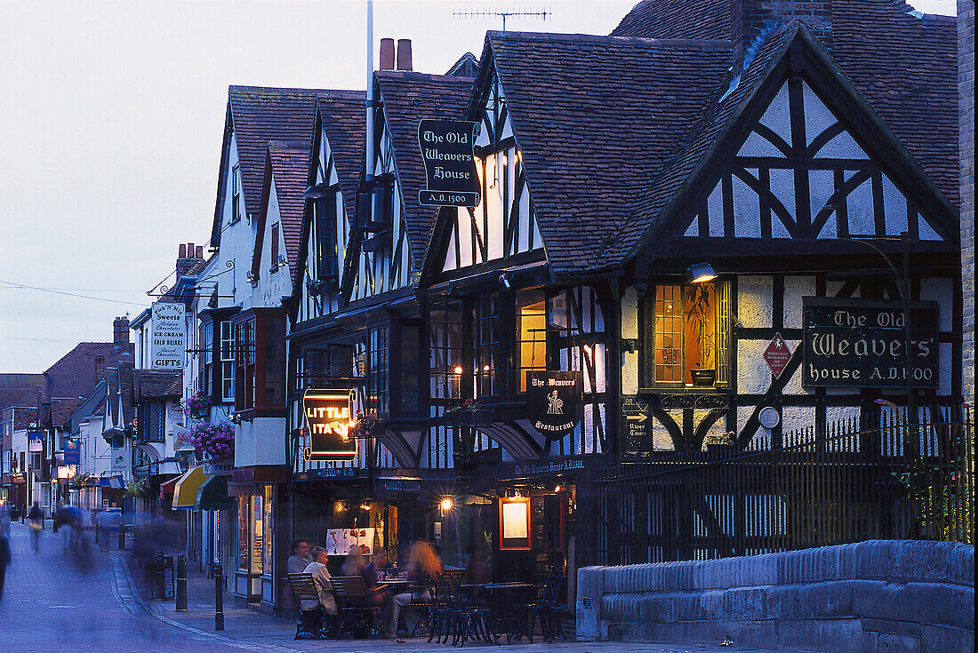 The Old Weavers' House, Canterbury, Kent England