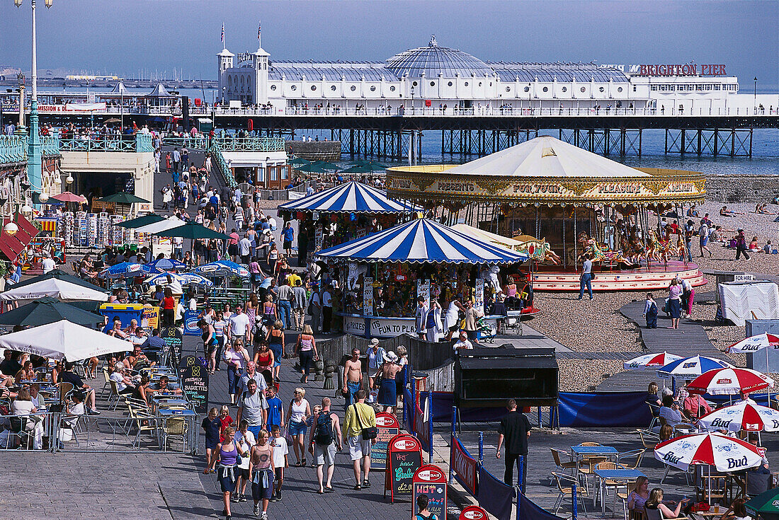 Marine Parade, Brighton Pier, Brighton, East Sussex, England