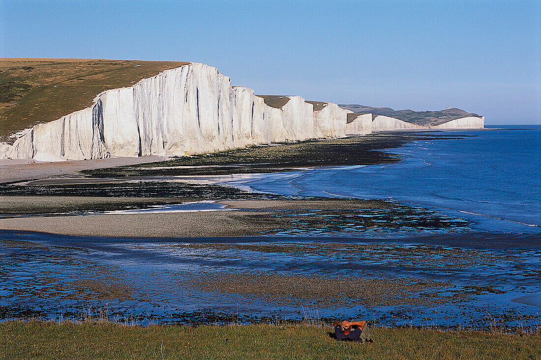 Seven Sisters Cliffs, Near Seaford, East Sussex, England