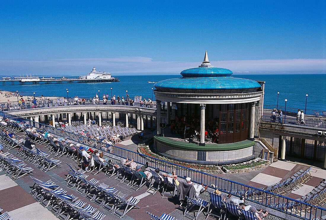 Bandstand Concert, Marine Parade, Eastbourne, East Sussex England