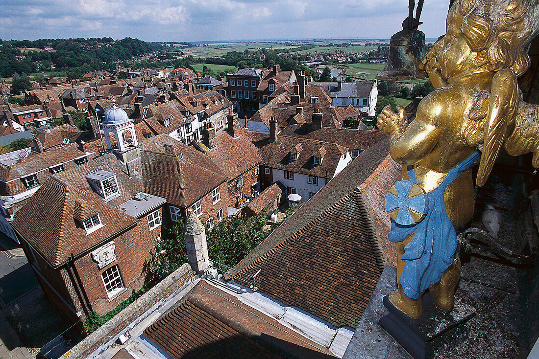 Quarter Boys Gilded Cherubs, Church of … – License image – 70016196 ...