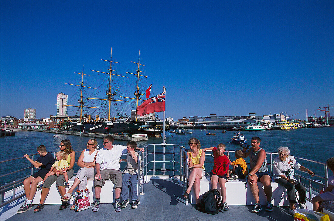 Harbour Cruise, Portsmouth, Hampshire England