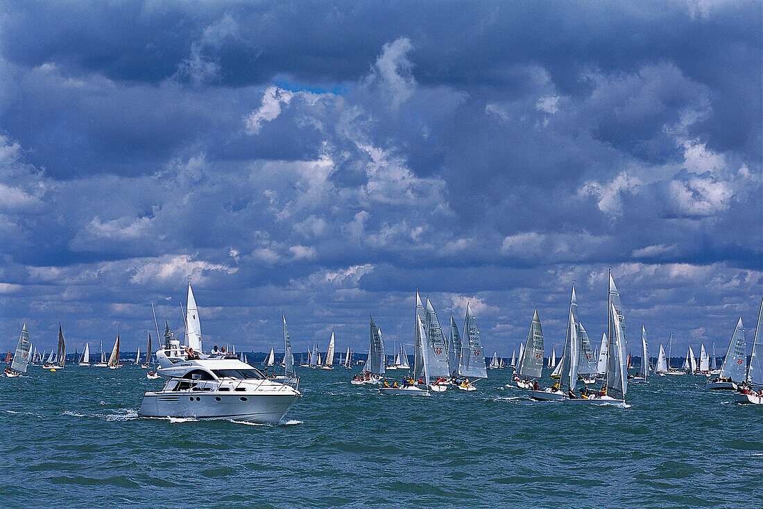 Cowes Week Regatta, Cowes Isle of Wight, England