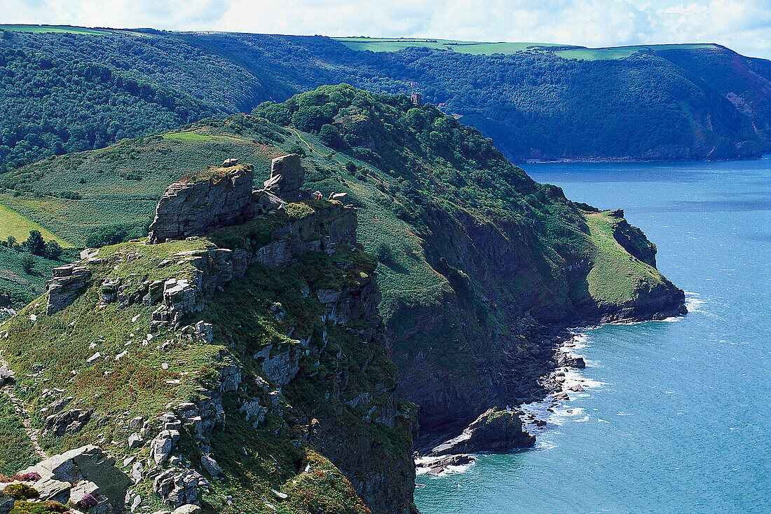 Valley of Rocks, Exmoor NP, Near Lynton Devon, England