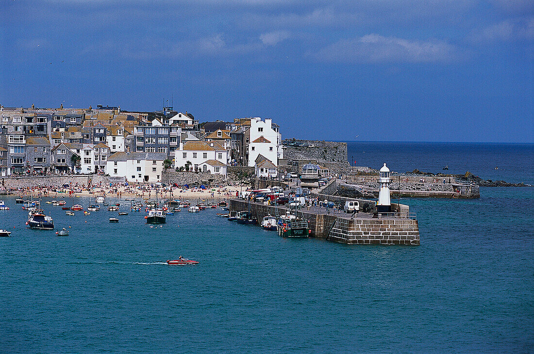 St Ives Harbour, St Ives, Cornwall, England