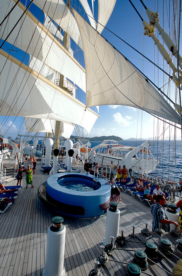 Sundeck, Royal Clipper Caribbean