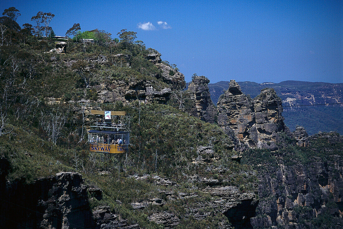 Katoomba Scenic Skyway, Blue Mountain NP, near Katoomba NSW, Australia