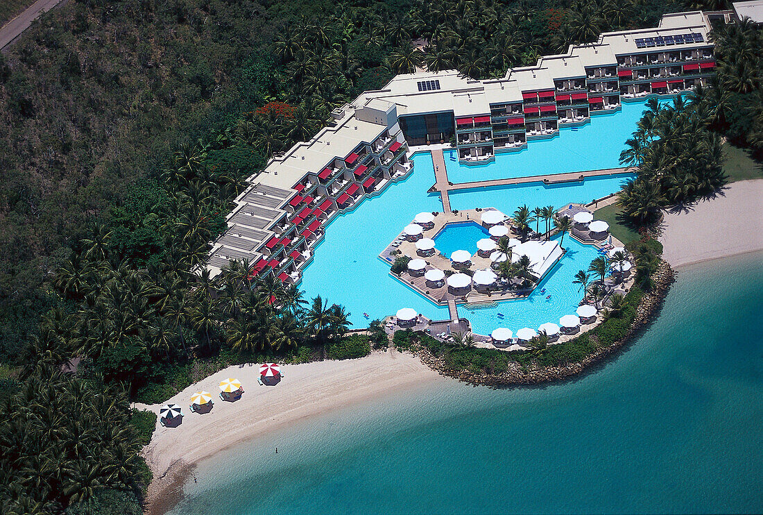 Aerial Photo, Hayman Resort, Hayman Island Queensland, Australia
