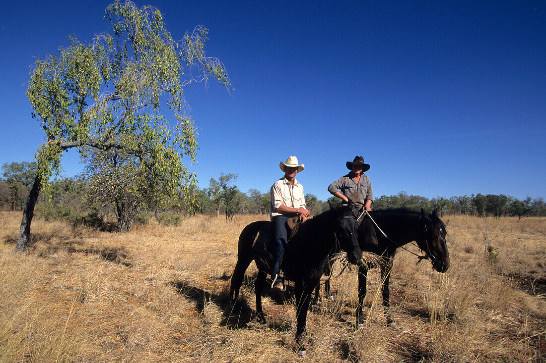 Cowboys, near Bulla Camp NT, Australia