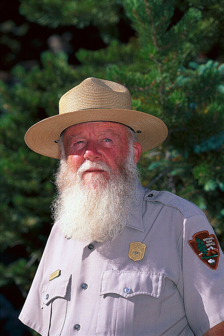Ranger Ennis Kelley, Rocky Mountain National Park, Colorado, USA