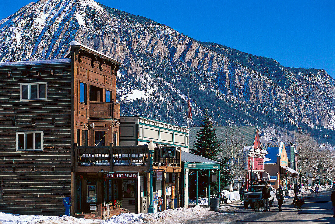 Elk Avenue, Crested Butte , Colorado USA