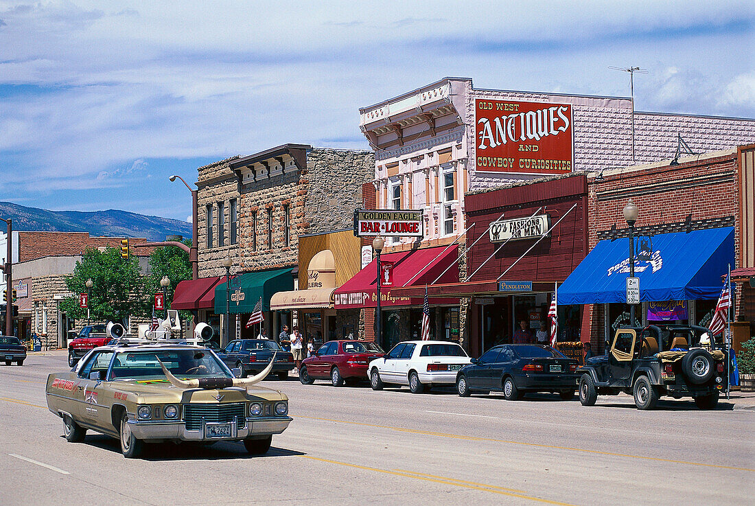 Cody Nite Rodeo Car, Cody, Wyoming USA